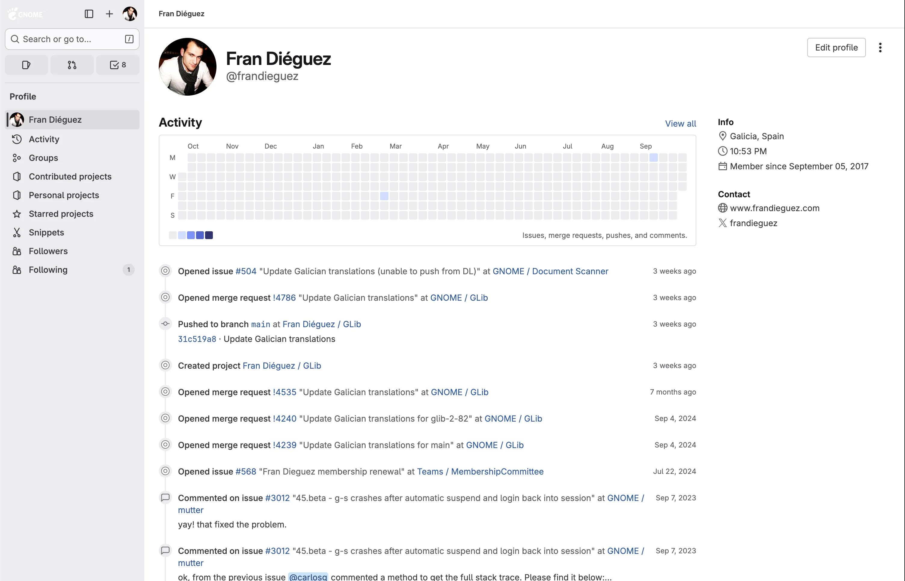 GNOME translation tooling in use